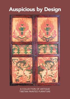 Auspicious by Design - A Collection of Antique Tibetan Painted Furniture  By Camilla Corona