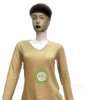 high quality ladies sweater round and v neck thin sweater
