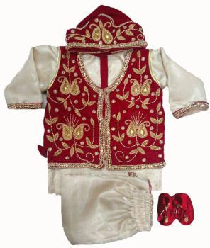 Rice-feeding Ceremony Wearing Dress for Baby Boy