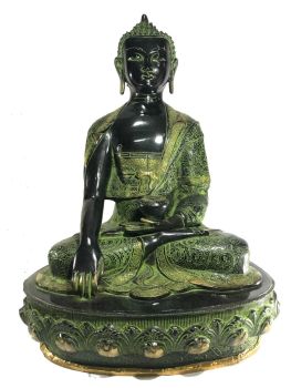 Statue of Shakyamuni Buddha, with Antique Finishing