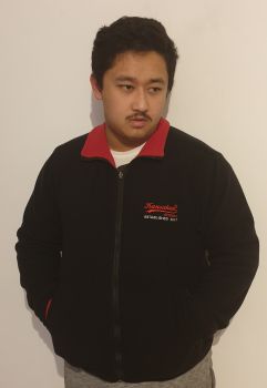 100% Polyester Reversible Fleece Jacket