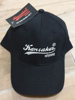 100% Cotton Linen Casual Black Cap