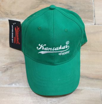 100% Cotton Linen Casual Green Cap