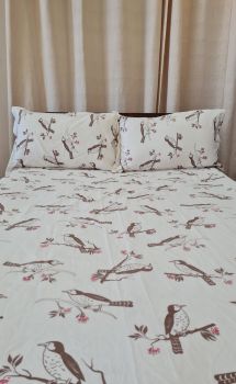 Bird Print Bedsheet