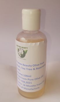 Pristine Beauty Olive Face Wash, Tea Tree