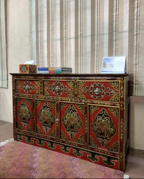 Wooden Low Designer Cabinet