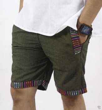 Nepali Handmade Cotton Shorts, Dying 