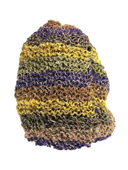 Handmade Hemp Cap , Free Size ,