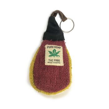 Hemp Small Bags, Hemp Coin Bags (key Rings) 