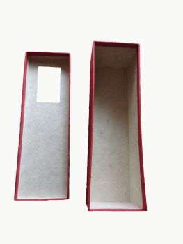 Paper Crafted Wine Bottle Storage Box