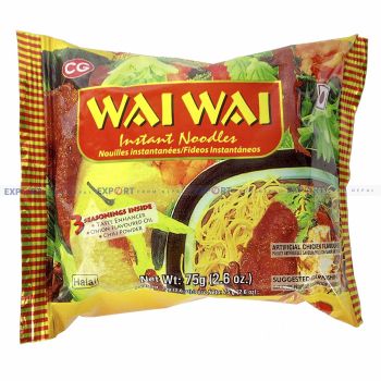 Halal Chicken Flavored Wai Wai Instant Noodles