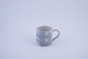 Brush Patterned  Coffee Mug