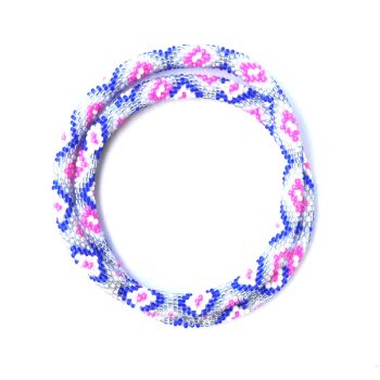 Handmade Designed Glass Bead Anklet Available in Different Colors