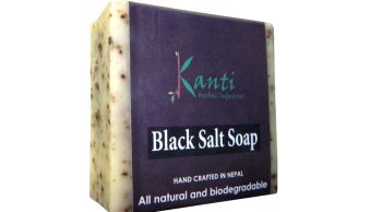 Kanti Herbal Black Salt Soap- 80gm