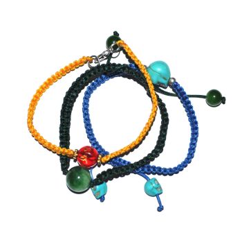 Adjustable Handmade Friendship Bead Bracelets
