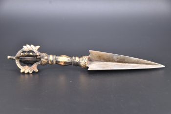 Ethnic Thunderbolt Buddhist Tantric Tibetan Dagger Dorje
