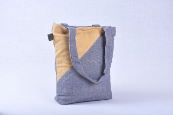 Double Tone Tote Bag PU-950