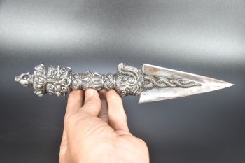 Iron 3 Face Meditation Tibetan buddhism Dagger Vajrakilaya Phurba Phurwa 