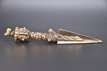 Vintage 3 Head-Faced Tibetan Horse Phurba Phurwa