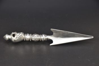 Tibetan Art with Head Handle Buddhists Amulet Phurba Phurwa 