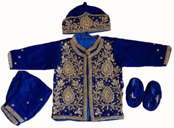 Baby Boy Rice-feeding Ceremony Weaning Dress