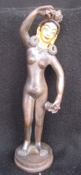 Antique Master Quality Handmade Tibet Guru Rinpoche Dakini Rupa, Nepal