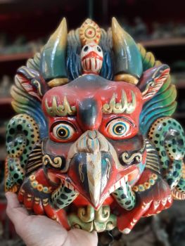 Wooden Garuda Mask