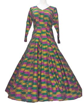 Nepali Dhaka Gown Dress
