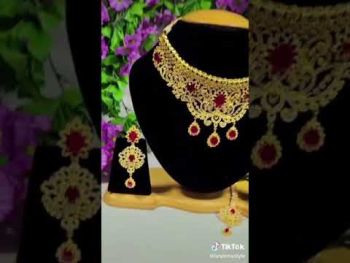 Bridal AD Necklace Set 553