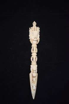 Handmade Deer Horn Ritual Dagger Phurba