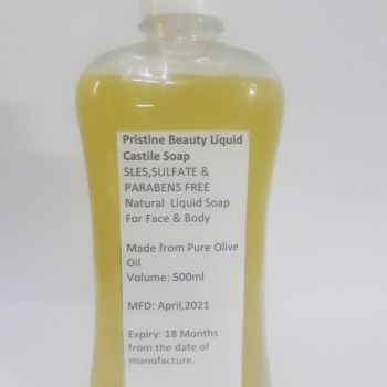 Pristine Beauty Liquid Castile Soap