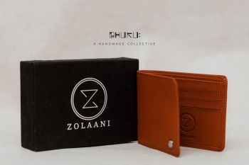 Leather wallet by Zolaani 