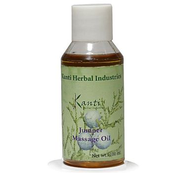 Kanti Herbal Juniper Massage Oil- 100ml 