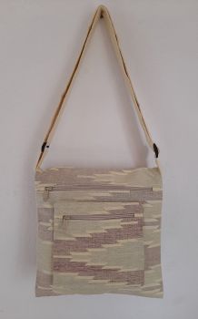100% Cotton Dhaka Weave Two Folded Shoulder Bag