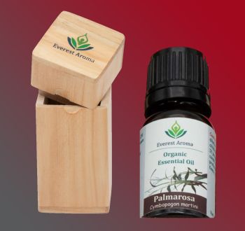 100% Pure Natural Organic Palmarosa Essential Oil (10ml) | Aromatherapy | Herb Extract | Stabilizing physical symptoms of PMS 