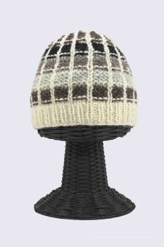 100% Pure Woolen Soft & Warm Multi-Colored Beanie Hat