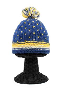 100% Pure Woolen Soft & Warm Multi-Colored Beanie Hat