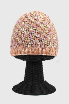 100% Woolen Outside and Polyester Inside Soft & Warm Stretchable Multi-Colored Beanie Hat