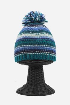 Soft & Warm Stretchable 100% Woolen Outside and Polyester Inside Multi-Colored Beanie Hat