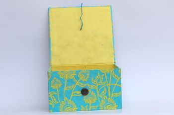 Eco-friendly Handmade Soft & Durable Nepali Lokta paper Singing Bowl Box