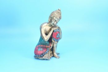 Bronze Buddha Amitabha Shakyamuni Buddha Gem Statue