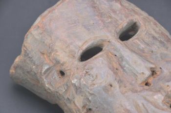 Tibetan Wooden Cultural Shaman Jhakri Mask