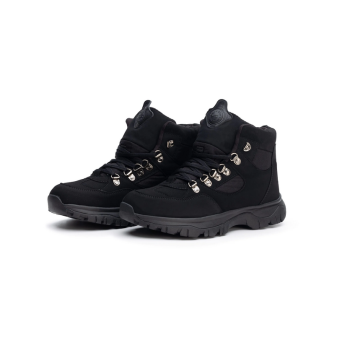 Black Goldstar Trekking Shoes for Men
