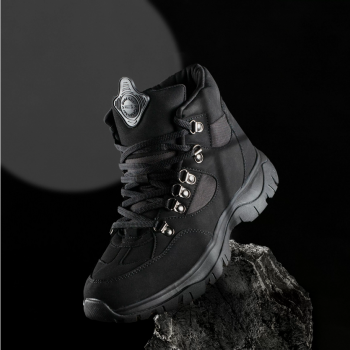  Black Goldstar Hiking Shoes For Men