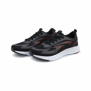 Black and Red Goldstar Shoes For Men