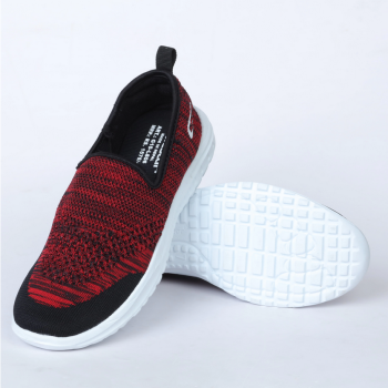Black and Red Goldstar Shoes For Men