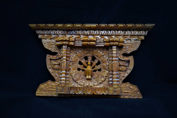 Beautifully Designed Handmade Peacock Window