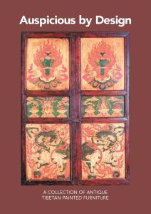 Auspicious by Design - A Collection of Antique Tibetan Painted Furniture  By Camilla Corona