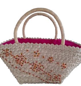 100% Natural Handmade Dwarf Wild Palm Bag