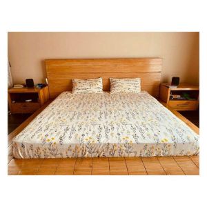 Yellow Lavender Bedsheet